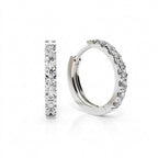 Pavé Huggie Earrings