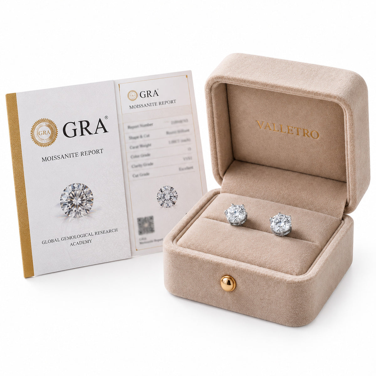 Eterna Stud Earrings