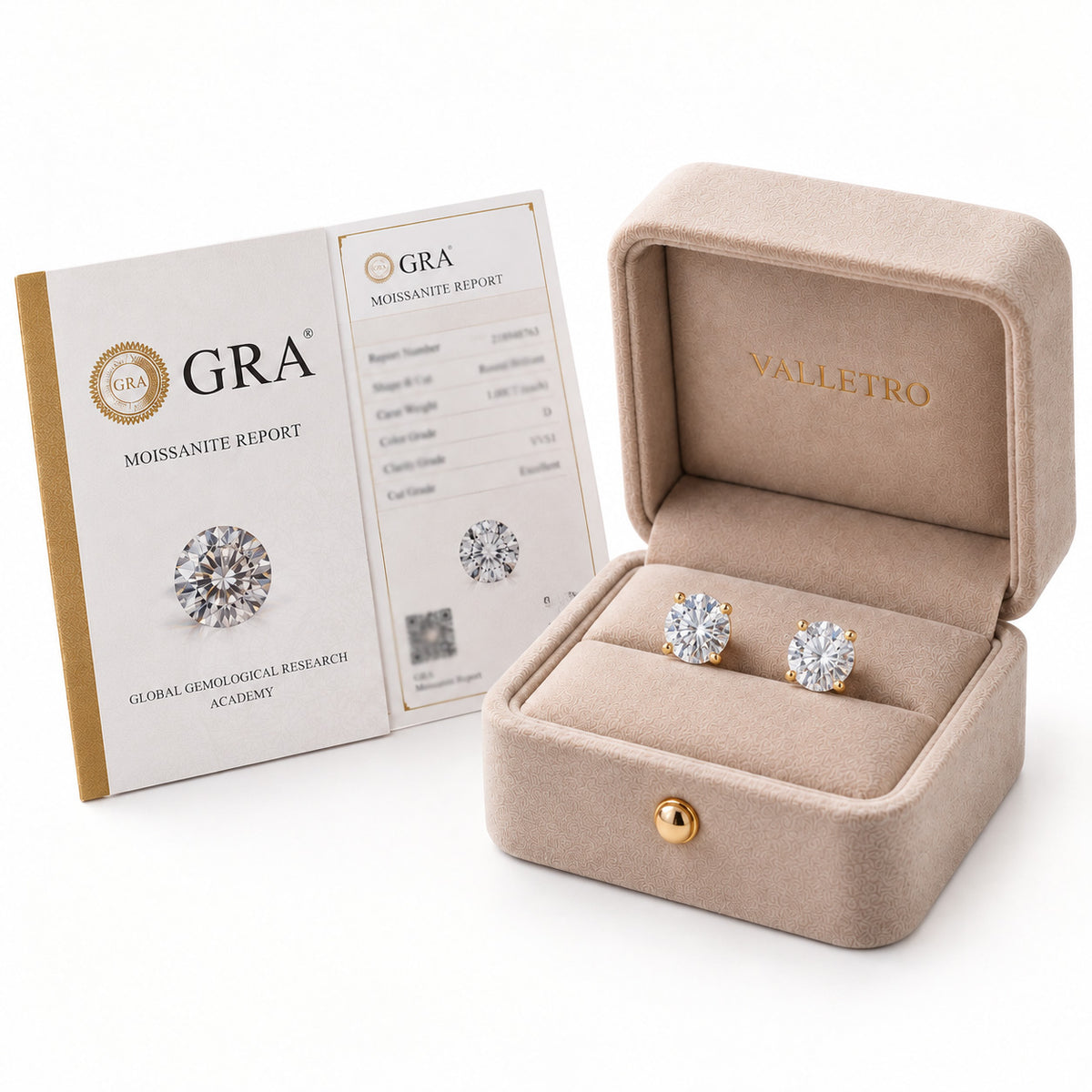 Eterna Stud Earrings