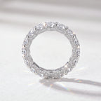 Moissanite Eternity Band