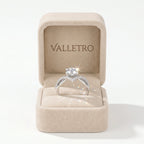 Twist Moissanite Ring