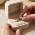 Bubble Moissanite Stud Earrings