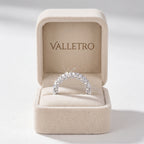 Moissanite Eternity Band