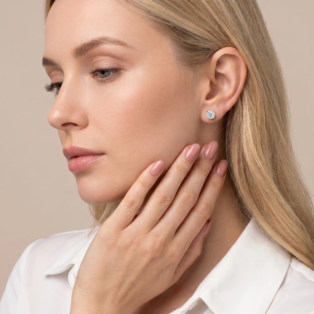 Eterna Stud Earrings
