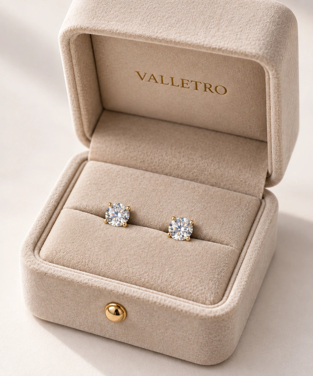 Eterna Stud Earrings