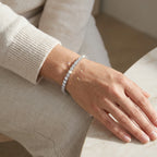 Moissanite Tennis Bracelet — detail view 4