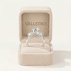 Radiant-Cut Moissanite Statement Ring — detail view 8